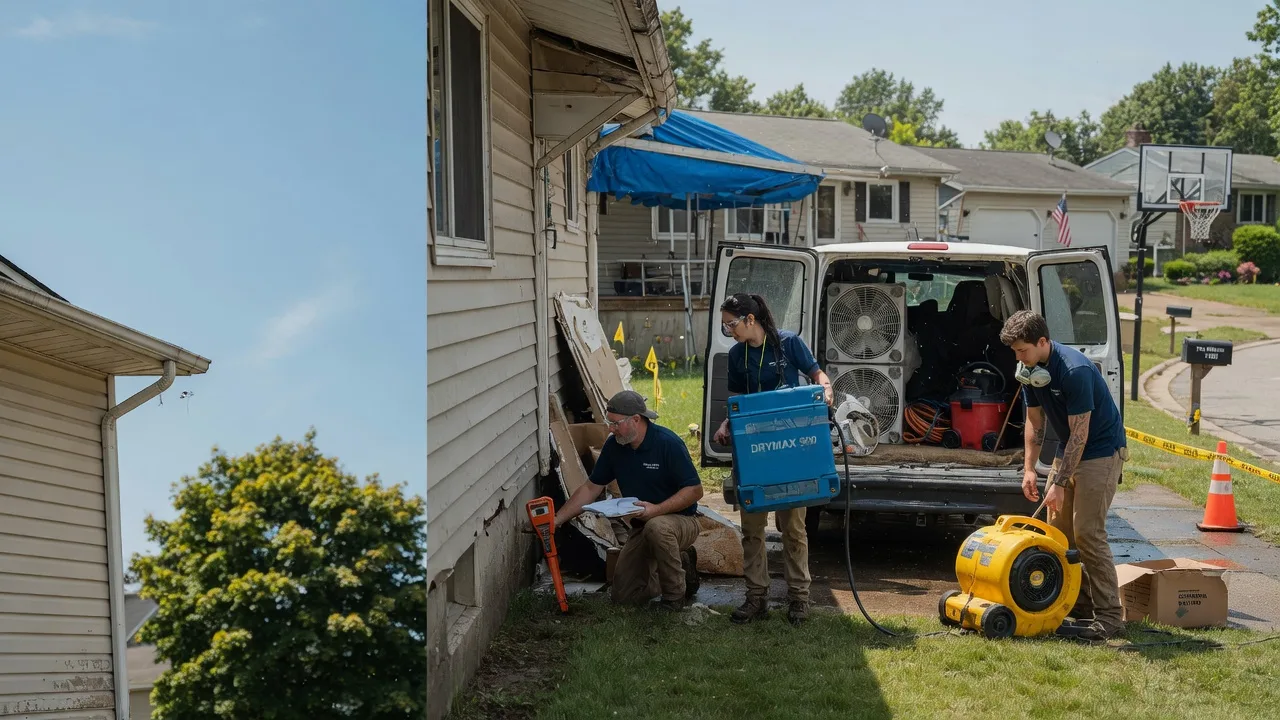 Ceiling Leak Cleanup in Loretto, MI near me